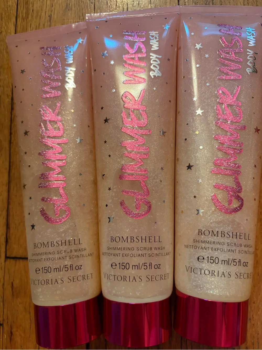 Victoria’s Secret glimmer body wash bombshell